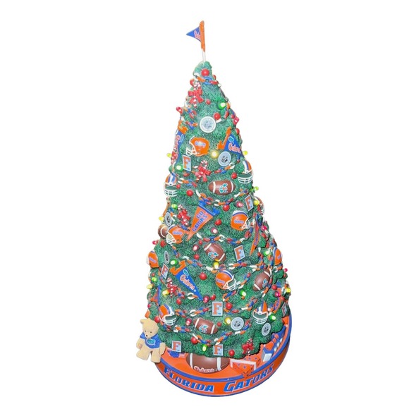 The Danbury Mint Florida Gators Christmas Tree - Picture 4 of 7